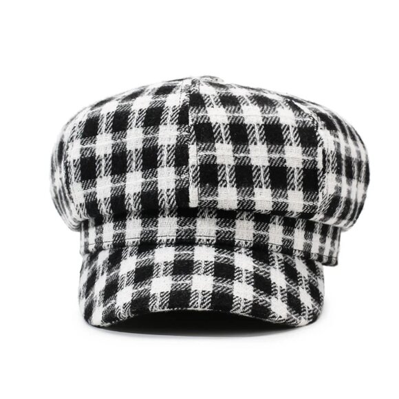 British Retro Women\'s Octagonal Hat